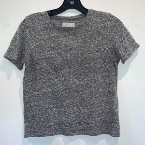 Grey Abercrombie Crop Top